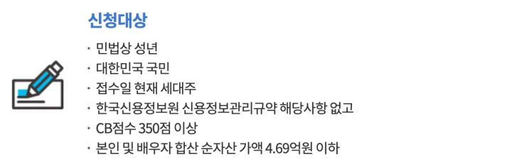 생애최초 디딤돌 대출-신청자격