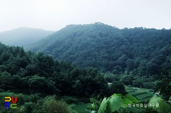 황악산 등산지도