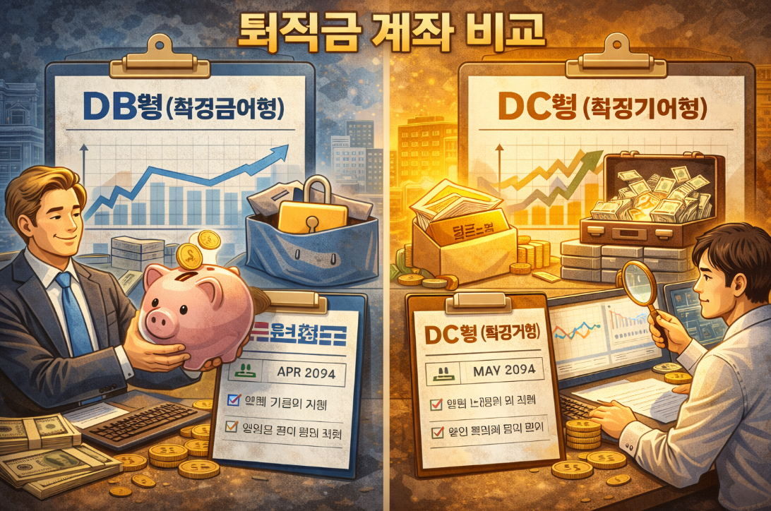 DB와 DC 비교