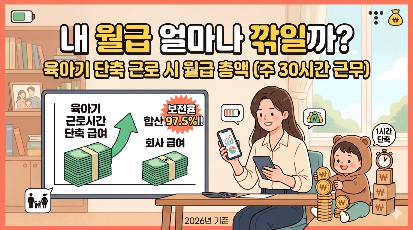 육아기 단축근로 고용보험 지원금