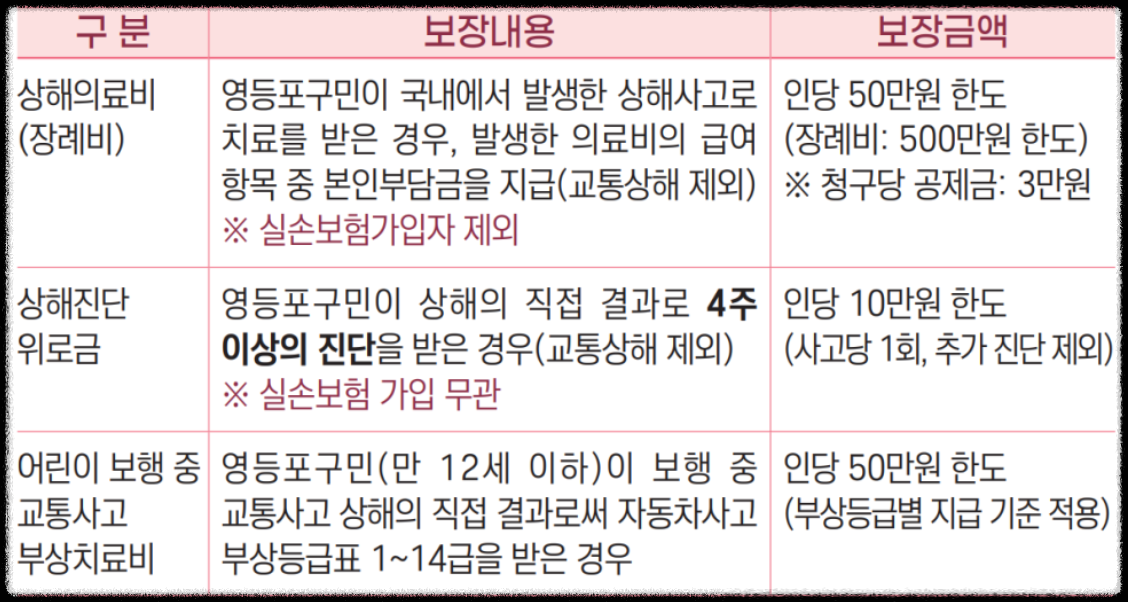 2025년 영등포구 구민안전보험 완벽 가이드 : 보장내용 총정리