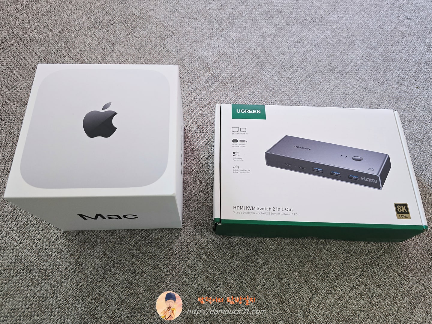 Mac mini &amp; UGREEN HDMI KVM