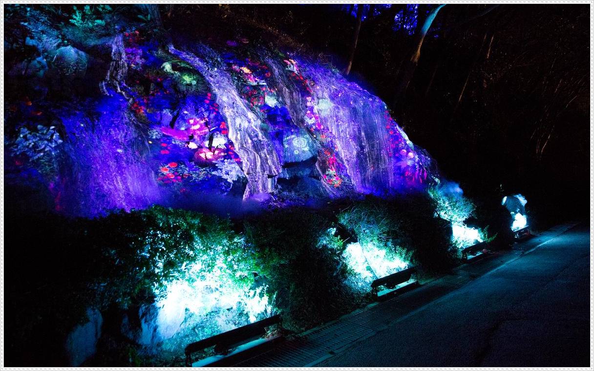 통영 디피랑 야경모습입니다.