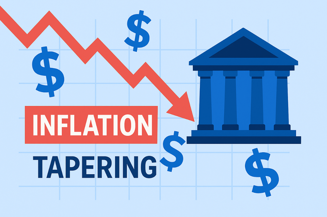 테이퍼링, 금융시장, 인플레이션, 양적완화, 연준, 금리 인상, 자산매입 축소, 기준금리, 유동성 회수, 경제 정책