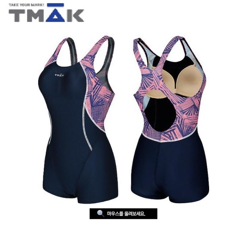 티막 스포츠 피트니스 1부 여성 실내수영복 UKF1001-NV