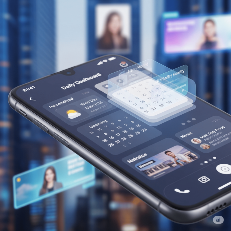 2025년 모바일 UX 디자인 관련 이미지