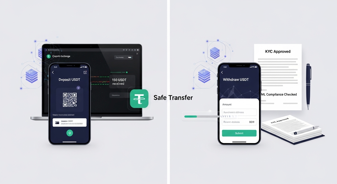 트론 네트워크, 암호화폐 송금