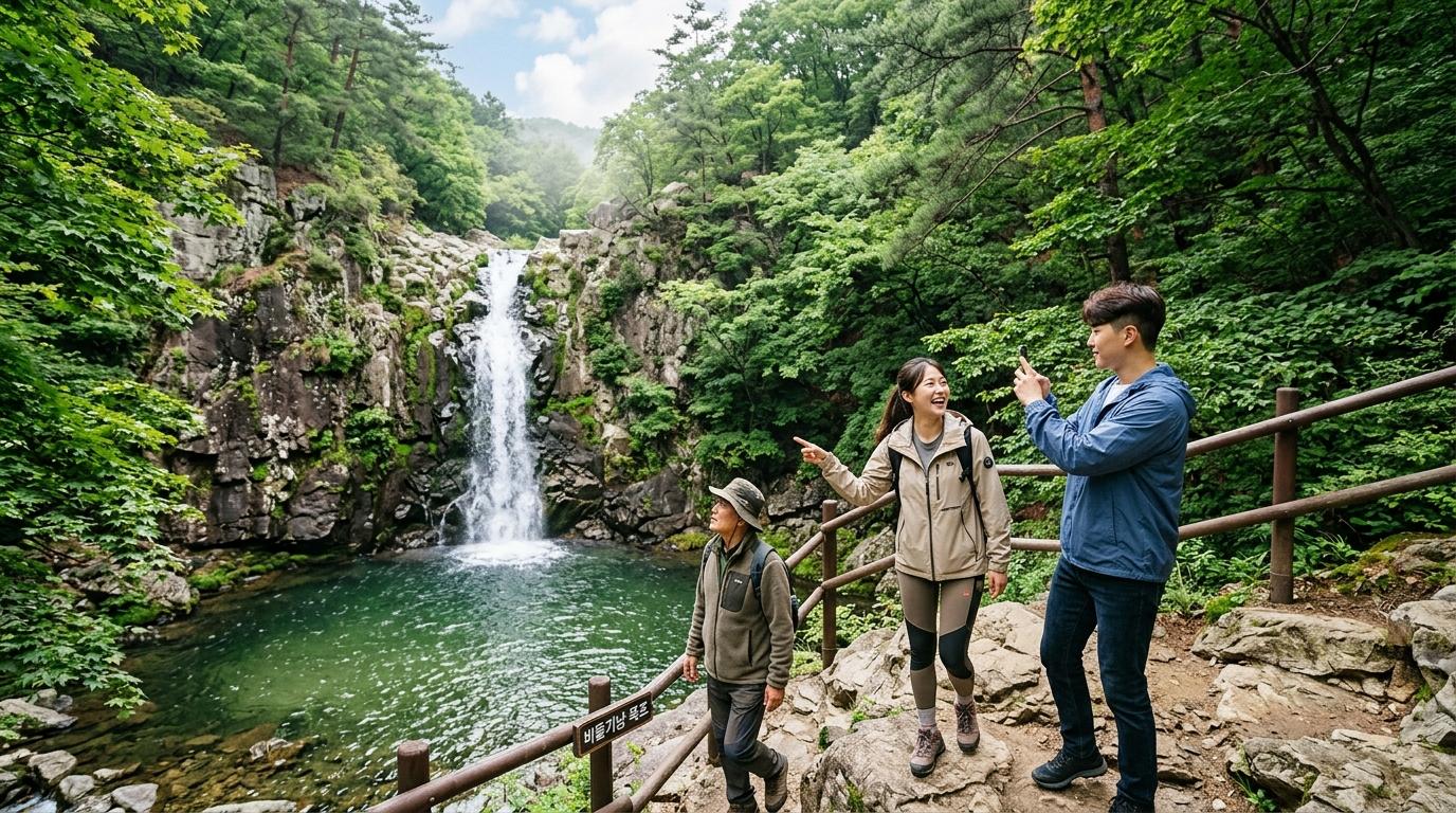 비둘기낭 폭포