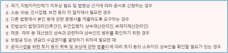 혼인관계증명서-신청자격