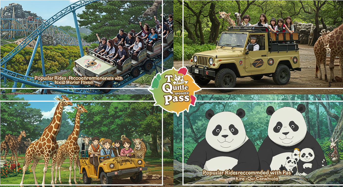 큐패스로 추천하는 인기 놀이기구들