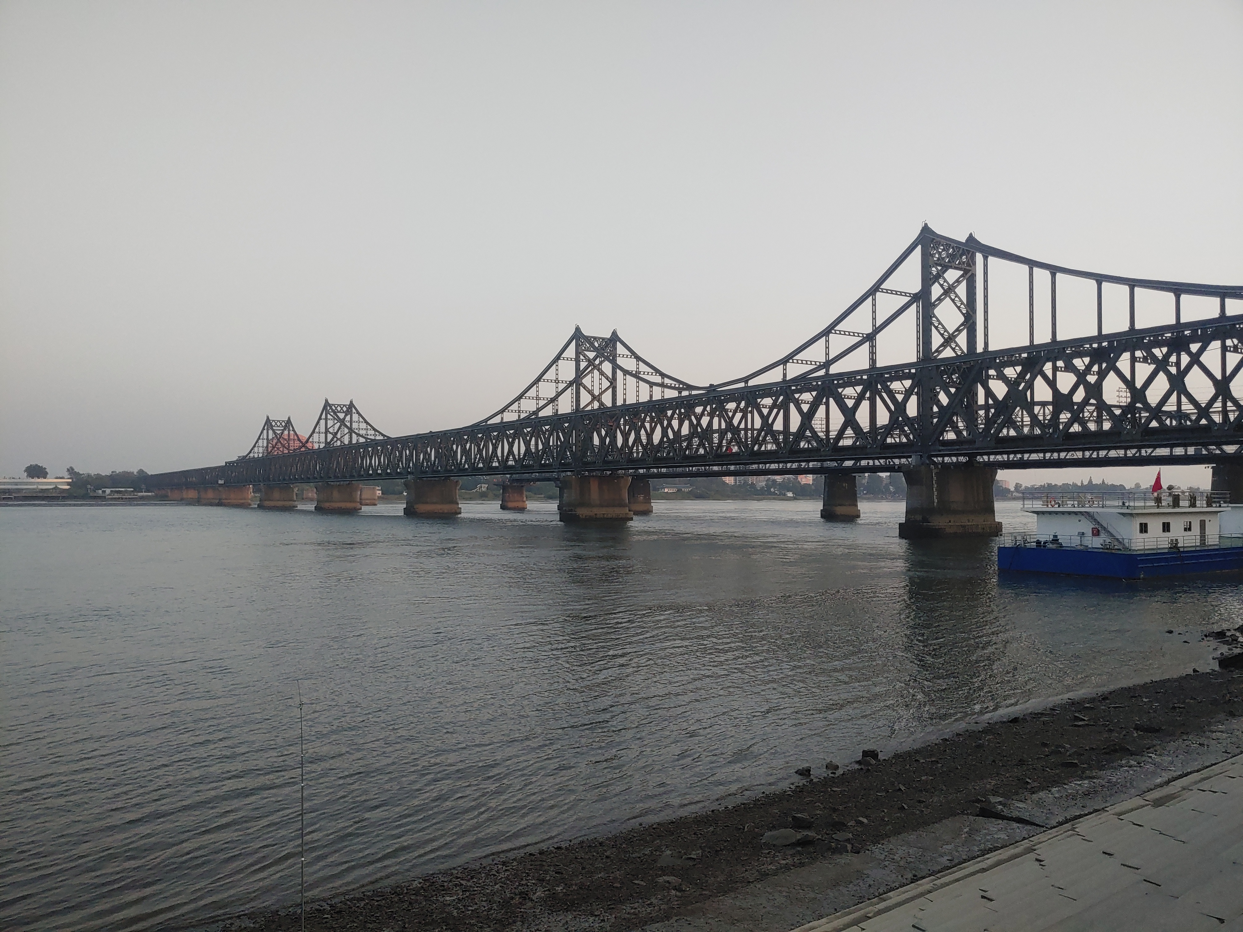 끊어진 압록강 철교