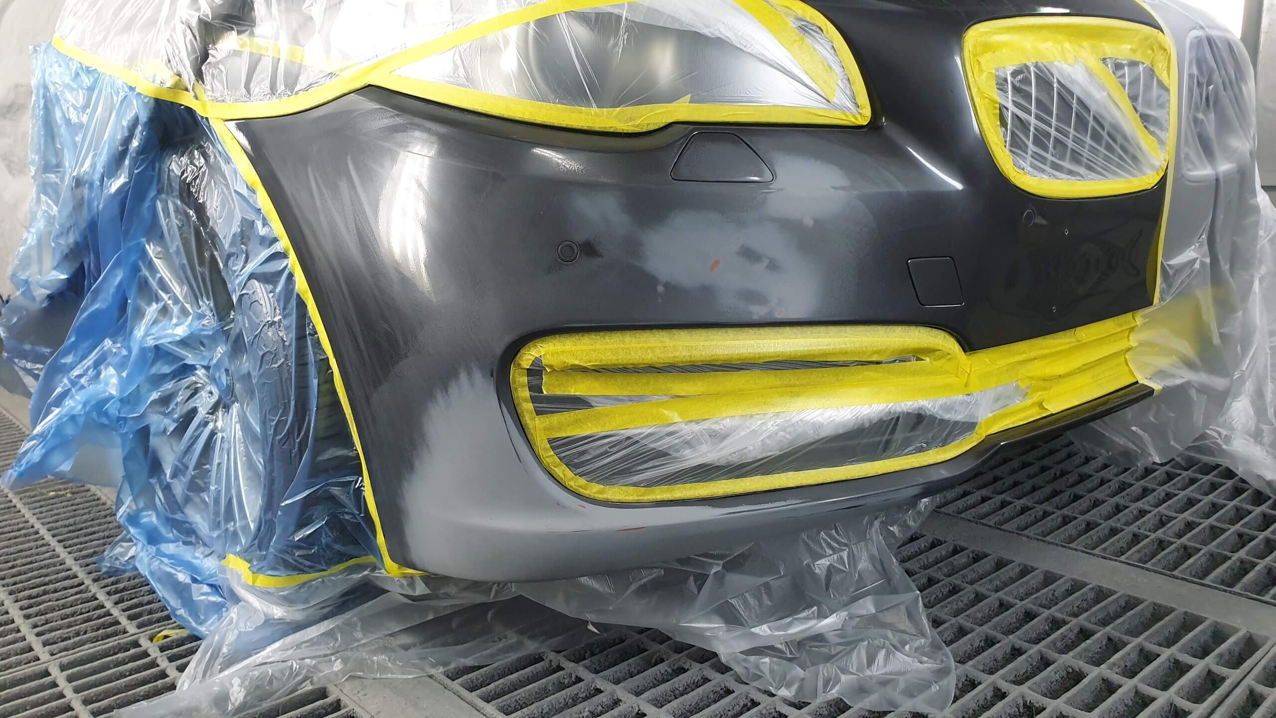 서페이서 도포 자동차 흠집제거 - 서페이서 도포