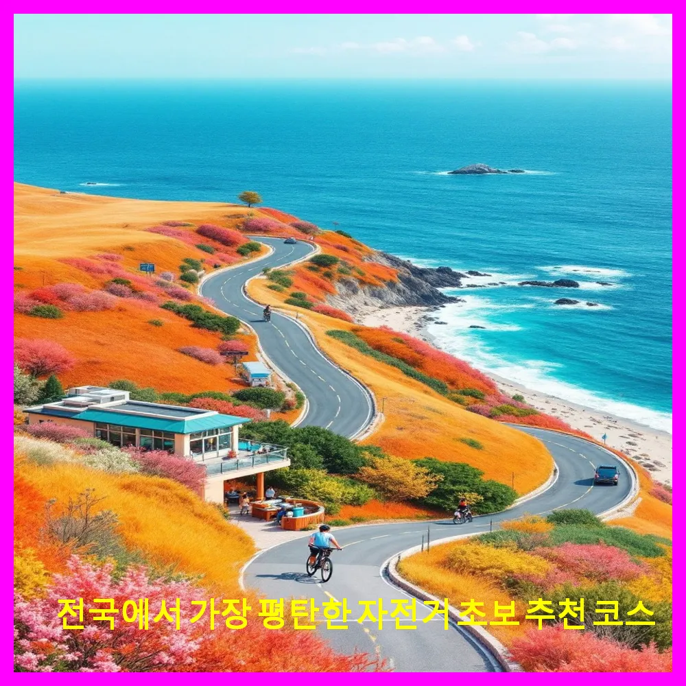 전국에서 가장 평탄한 자전거 초보 추천 코스