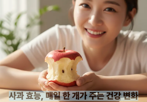 사과 효능, 매일 한 개가 주는 건강 변화