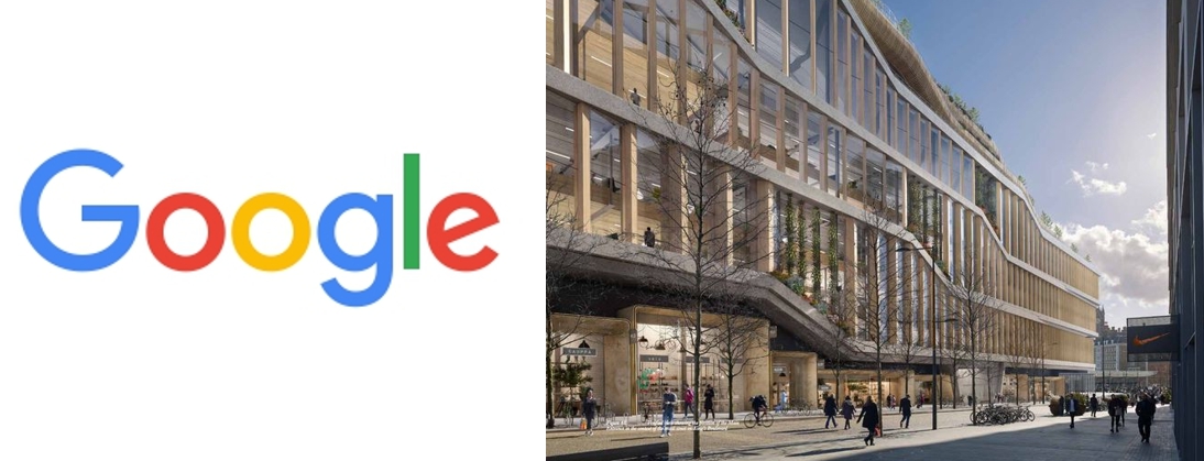 구글 로고와 본사 관련 이미지