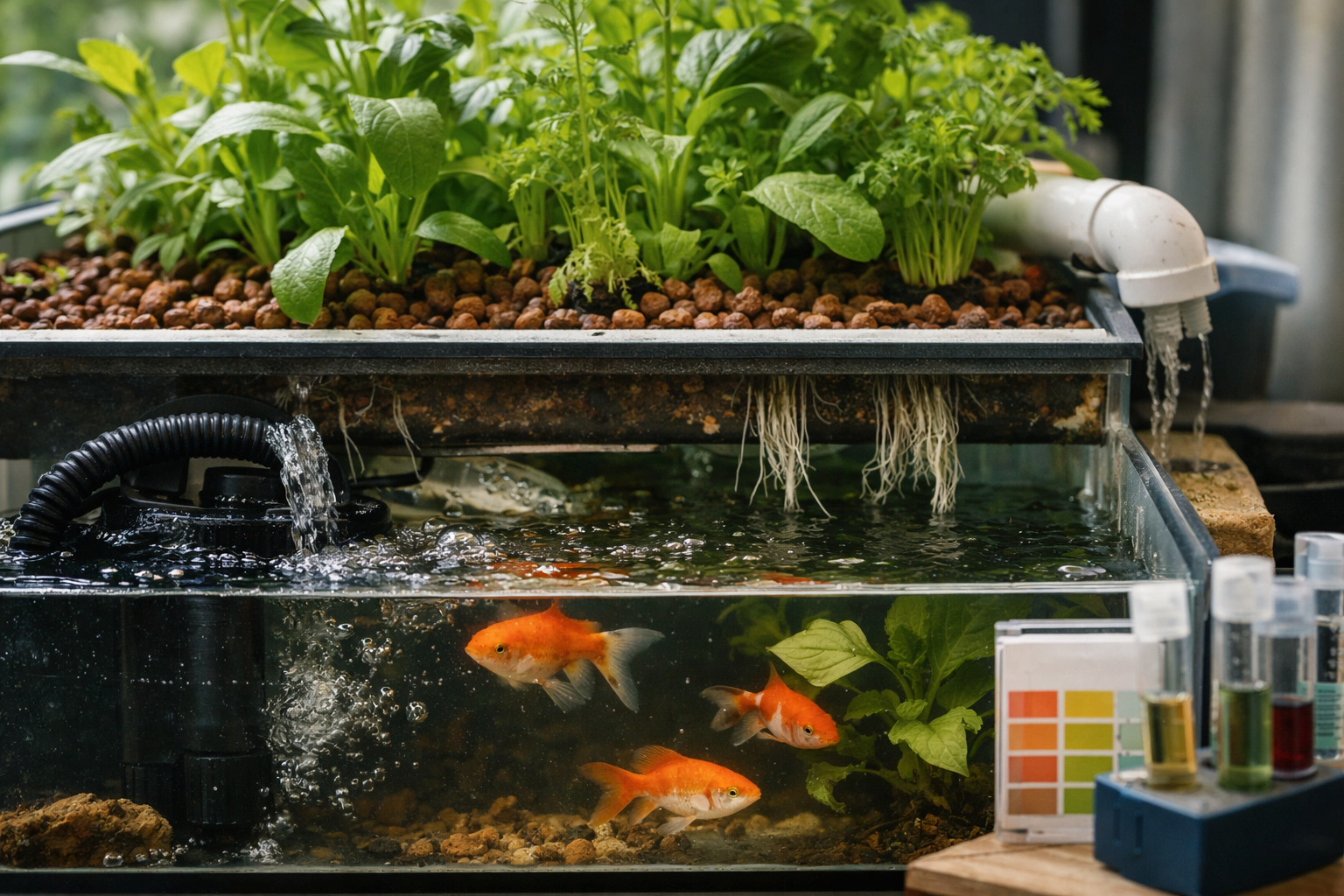 소형 아쿠아포닉스에서 문제가 커지기 전 나타나는 신호 7가지