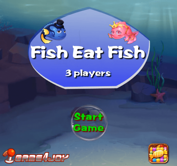 피쉬잇피쉬-3인용-플래시게임-메인-화면