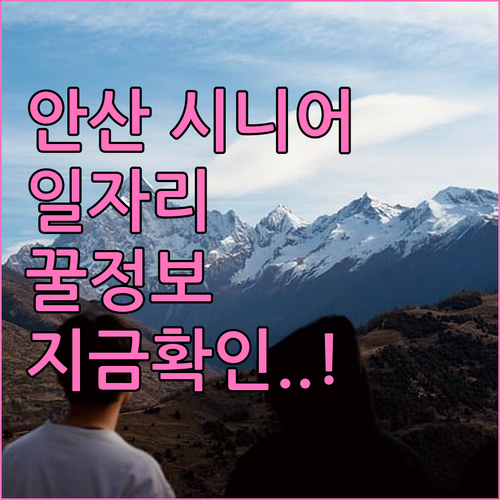 안산 상록구 시니어클럽 주요 사업 내..