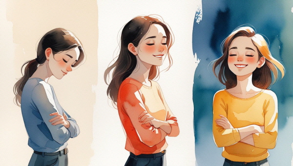 INFJ가 감정적으로 성숙해지기 위해서는, 감정을 직접적으로 표현하는 연습이 필요합니다. 섬세하고 깊은 감정을 지닌 INFJ일수록, 그 감정을 솔직하게 말할 때 관계는 더 진실해지고, 자기 자신은 더 자유로워집니다.에 관한 그림