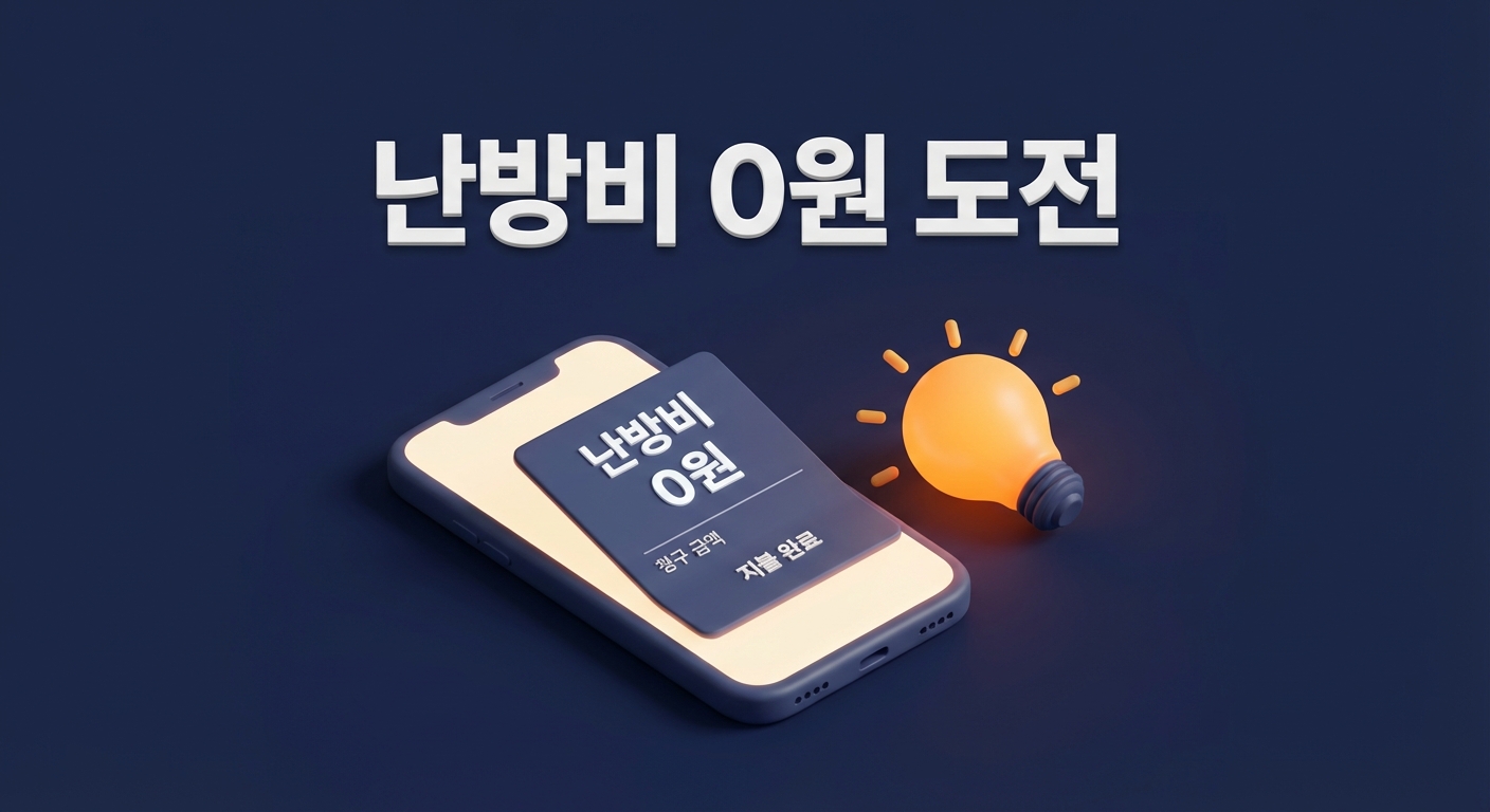 2025년 겨울철 난방비 0원 도전 에너지바우처 지원 혜택 썸네일