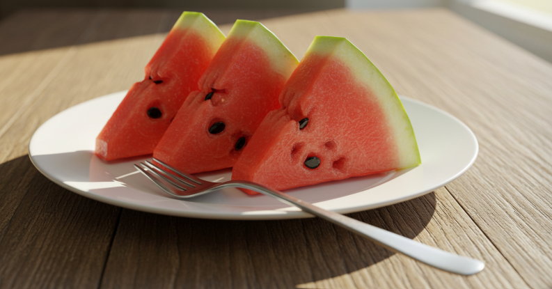 여름철 혈관 청소부! 수박으로 혈관 속 노폐물 싹 비우는 비법