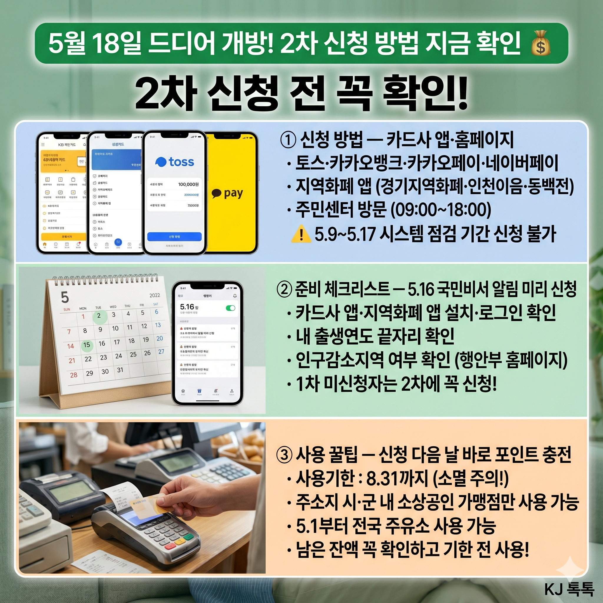 고유가 피해지원금 2차 신청 — 5월 18일 시작! 요일제·금액·사용처 완벽 정리