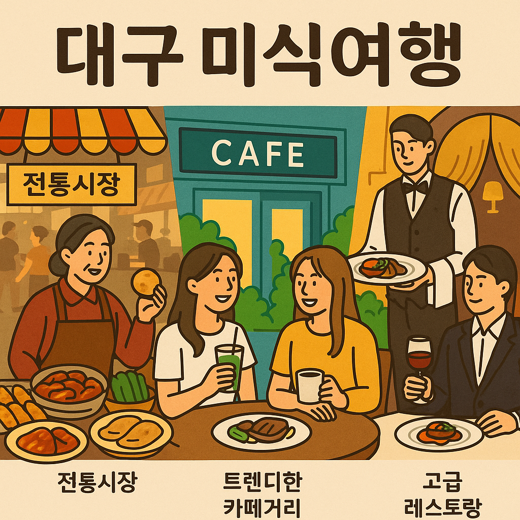 대구 미식여행 핫플레이스 (대구, 힐링, 고급)