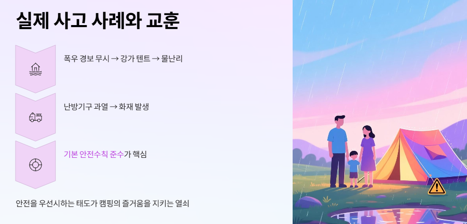 실제 사고 사례와 교훈