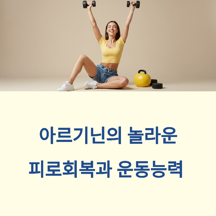아르기닌 효능 피로회복