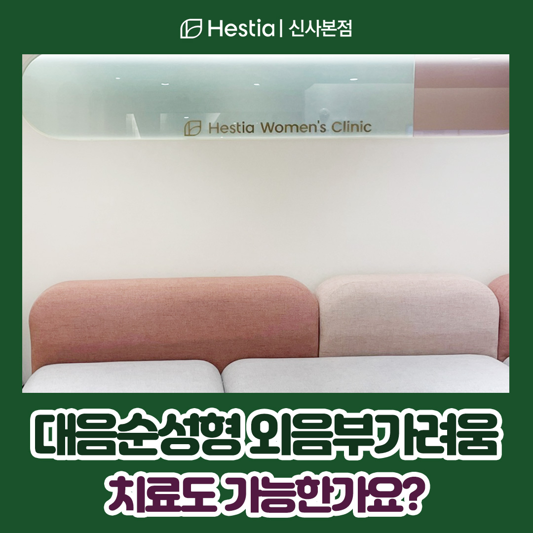 대음순성형 외음부가려움 치료도 가능할까?