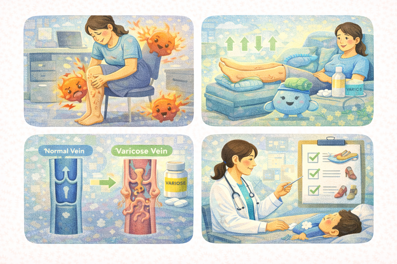 하지정맥류 증상과 관리