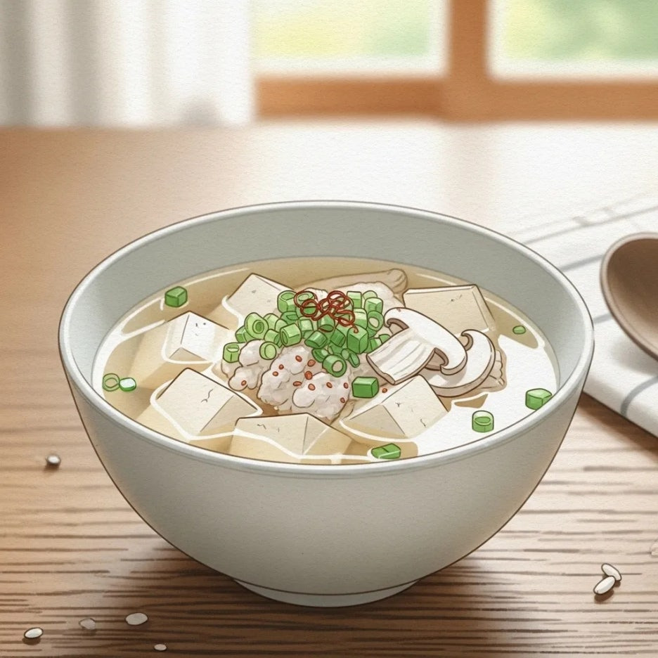 자극 없이 담백하고 깔끔한 맑은 순두부찌개 한 그릇
