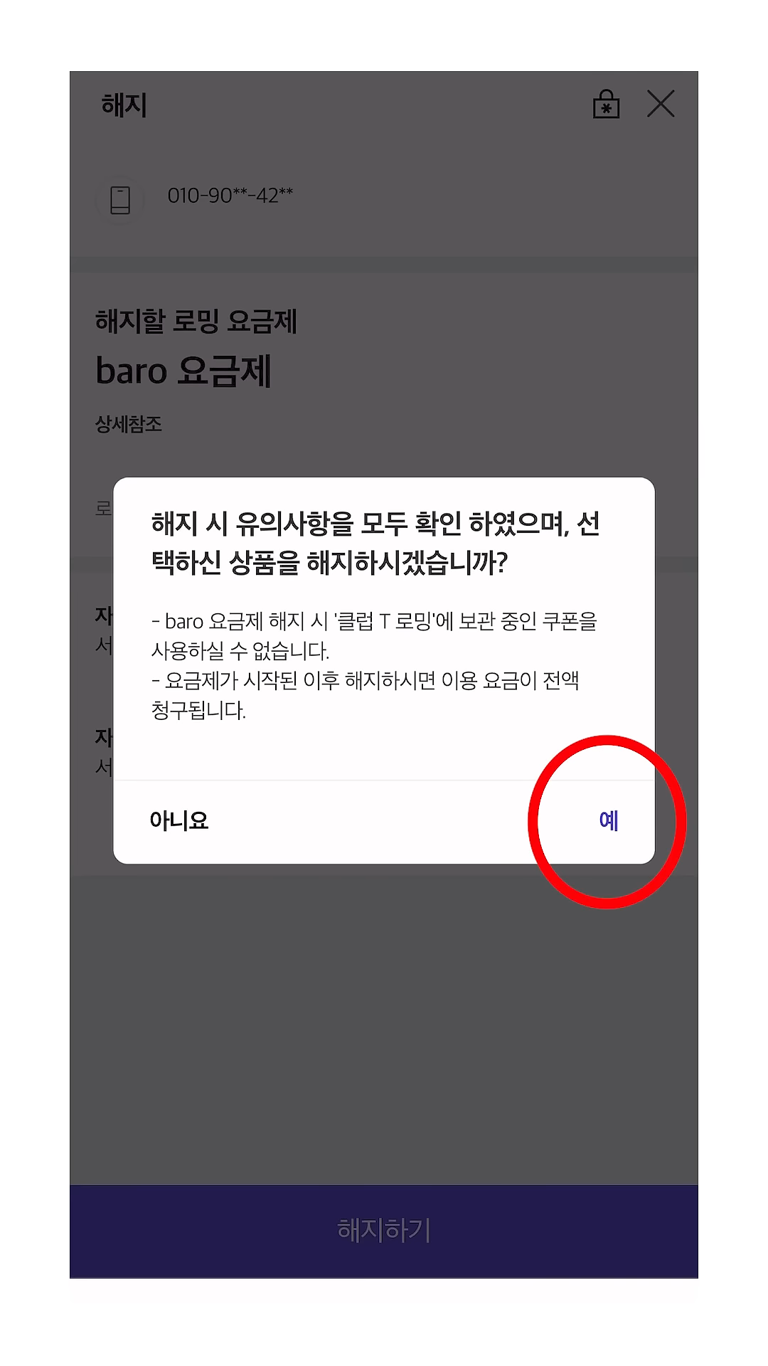  SKT 유심보호서비스 가입하는 법 