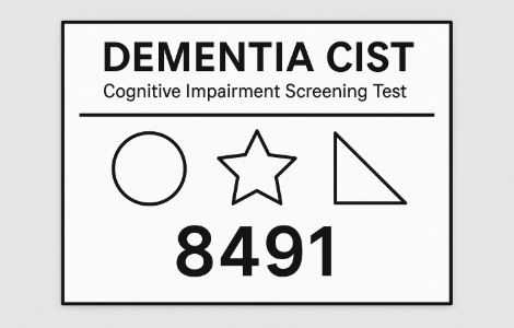 CIST 검사란 치매 선별 원리와 절차 관련 사진
