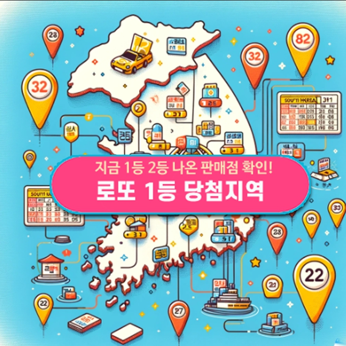 로또 1등 2등 당첨 복권판매점 예상번호 생성