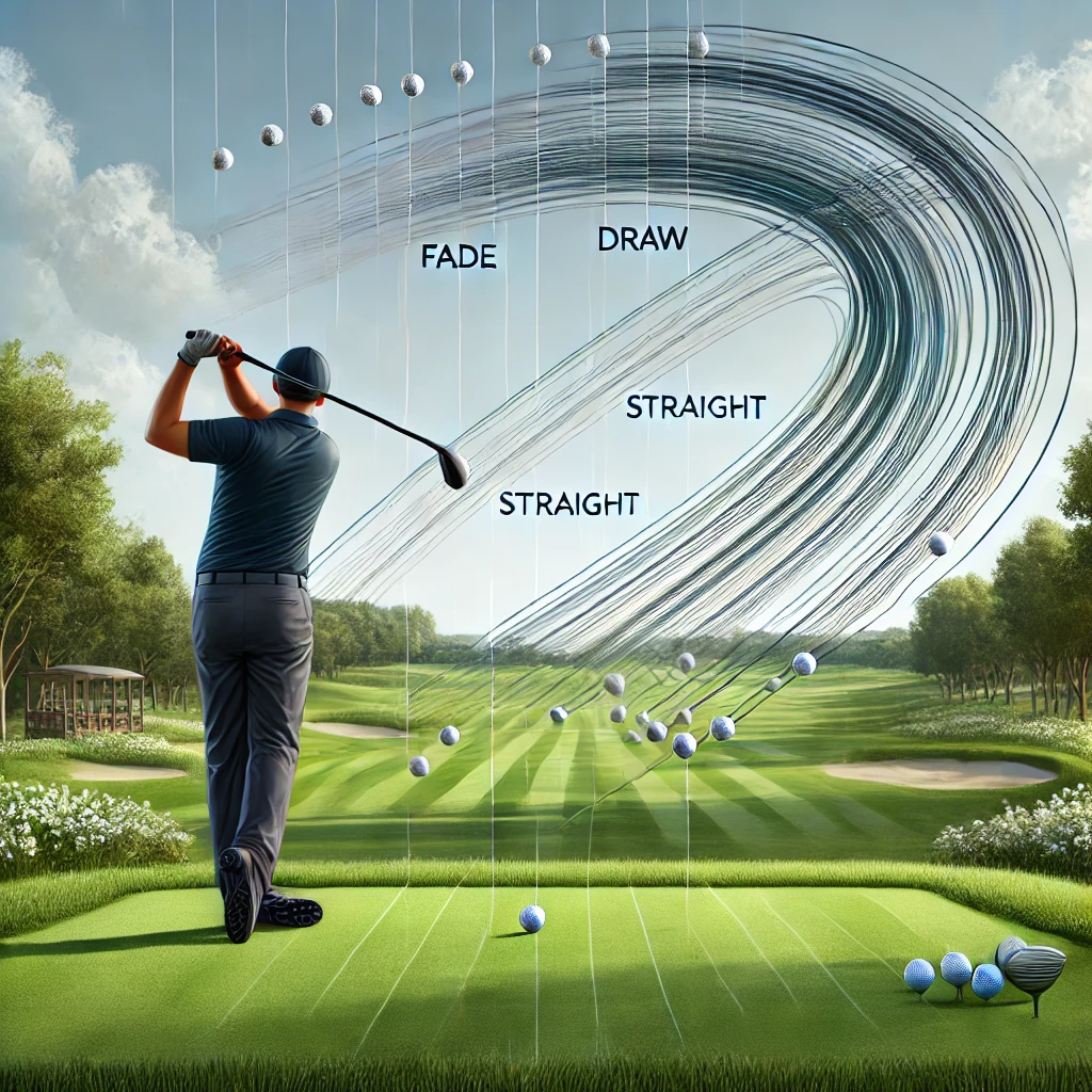 골프 공의 구질에 대한 모든 것 (스트레이트와 드로우, 페이드와 슬라이스, 훅과 풀)