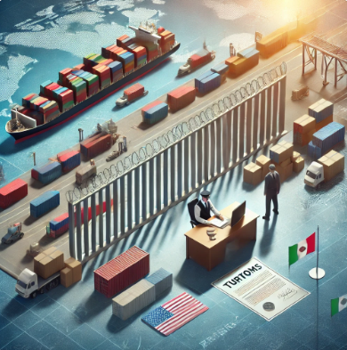 관세가 연상되는 이미지