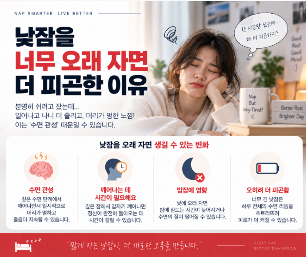 낮잠은 몇 분이 적당할까? 낮잠 적정 시간과 주의사항 총정리