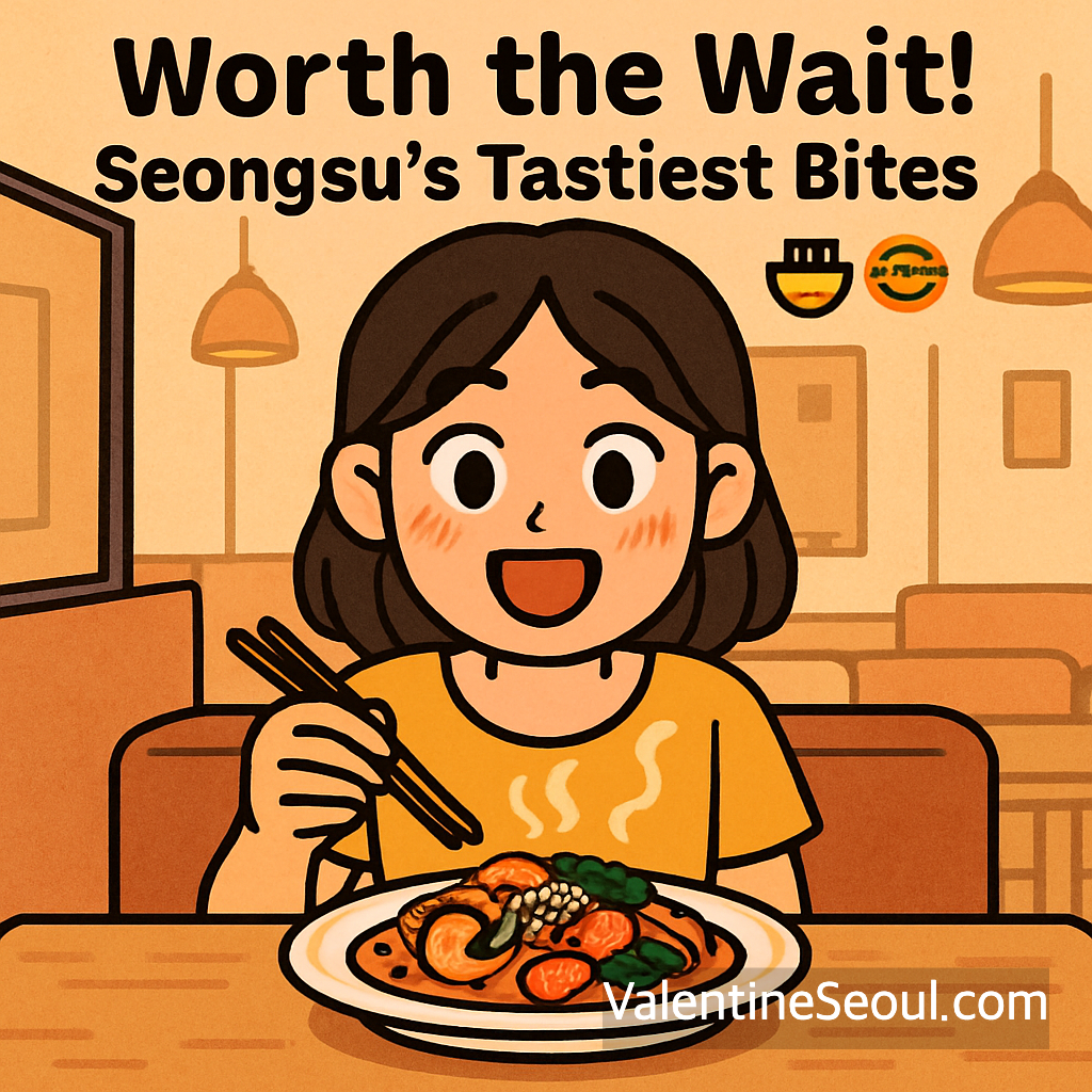 Worth the Wait! Seongsu's Tastiest Bites 😋🍜