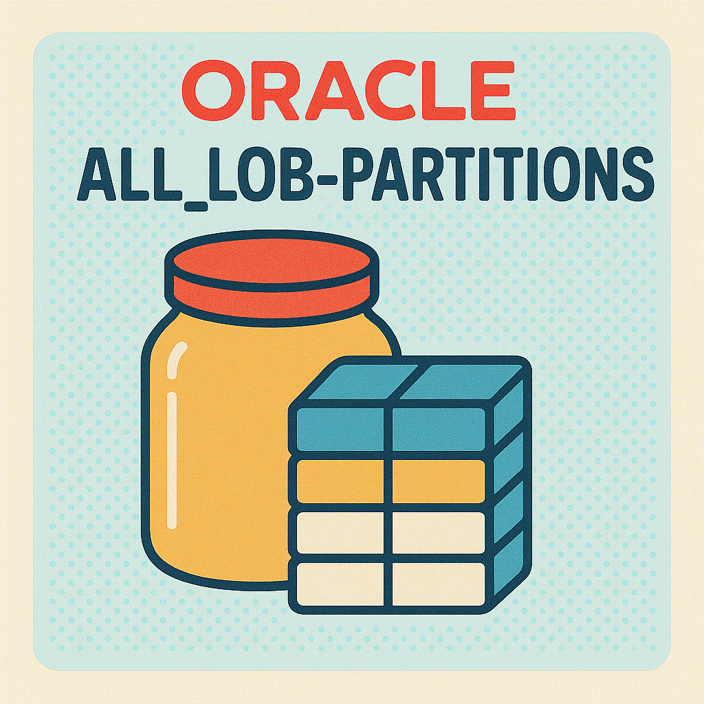 오라클 ALL_LOB_PARTITIONS 완벽 가이드: 구조, 활용, 최적화까지