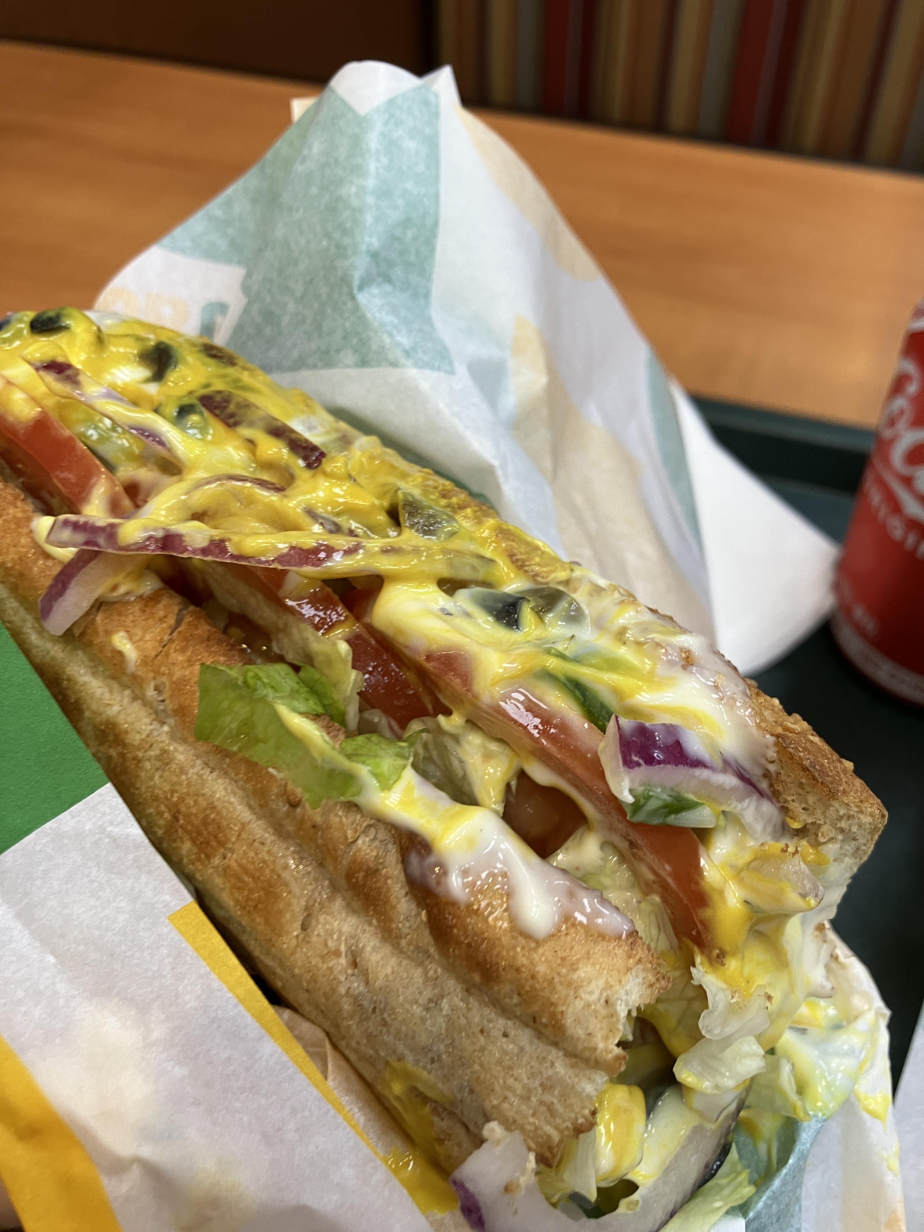 써브웨이 에그마요 샌드위치