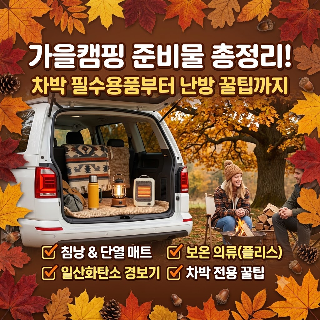 가을캠핑
