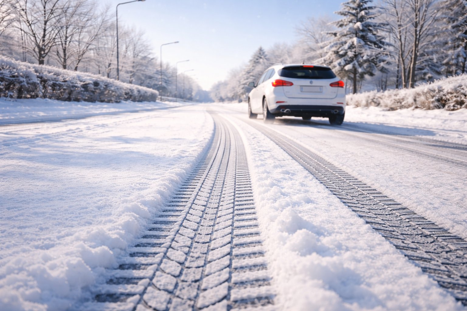 눈 길 안전운전 방법
