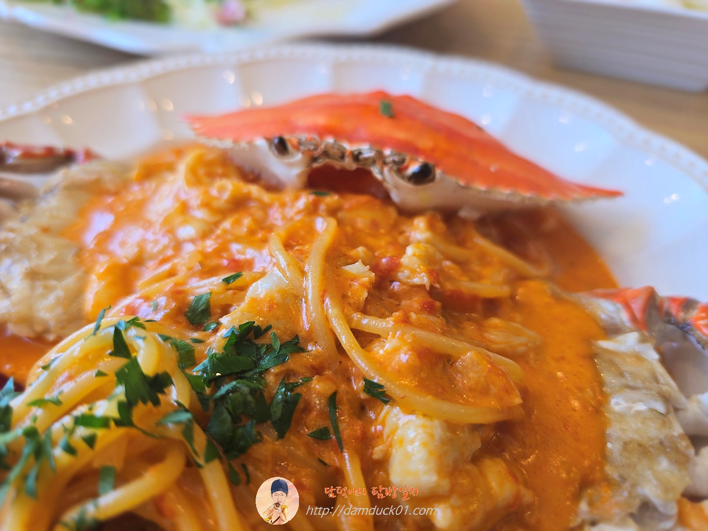 꽃게 로제 파스타