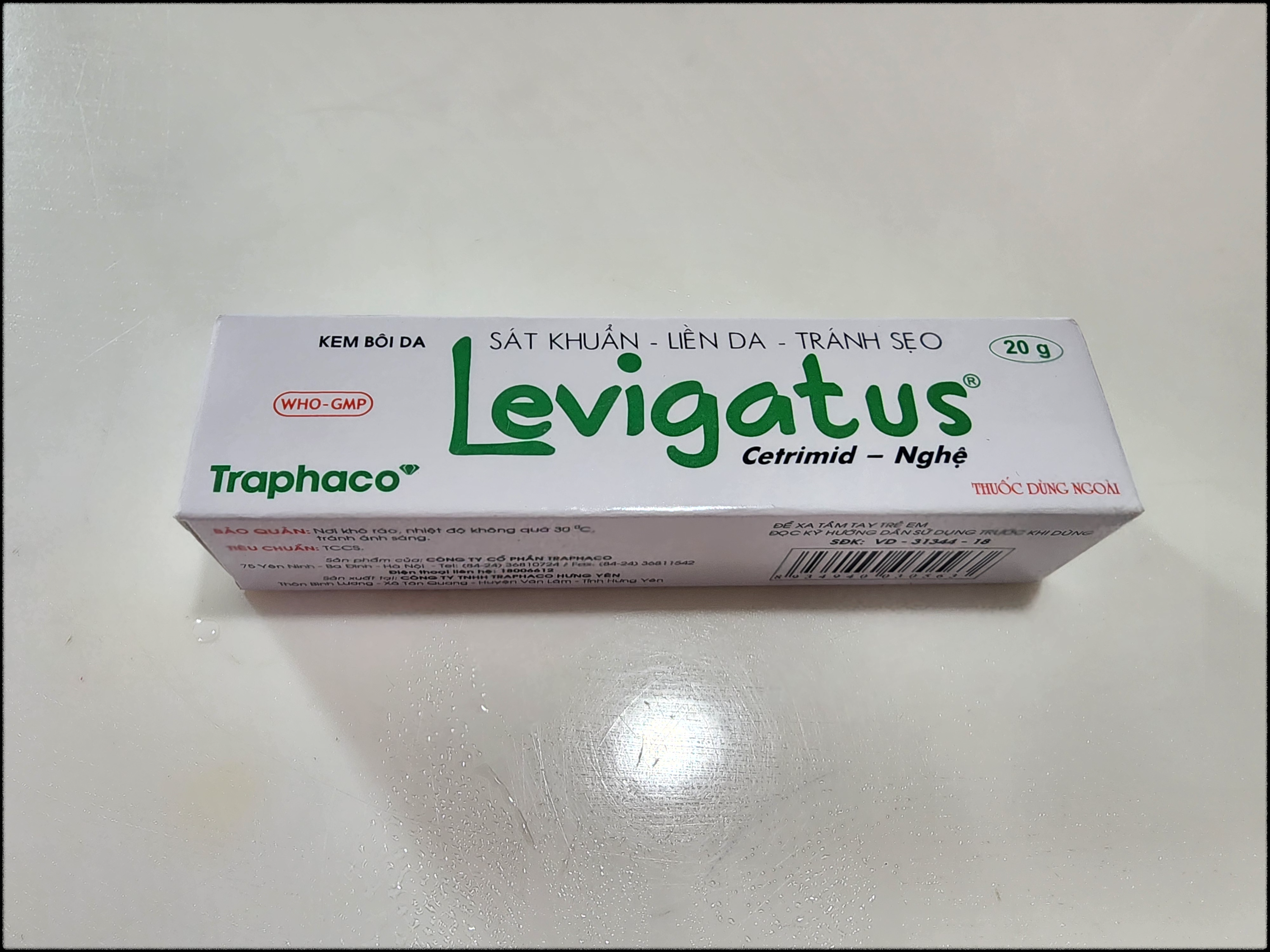 Levigatus 주요성분