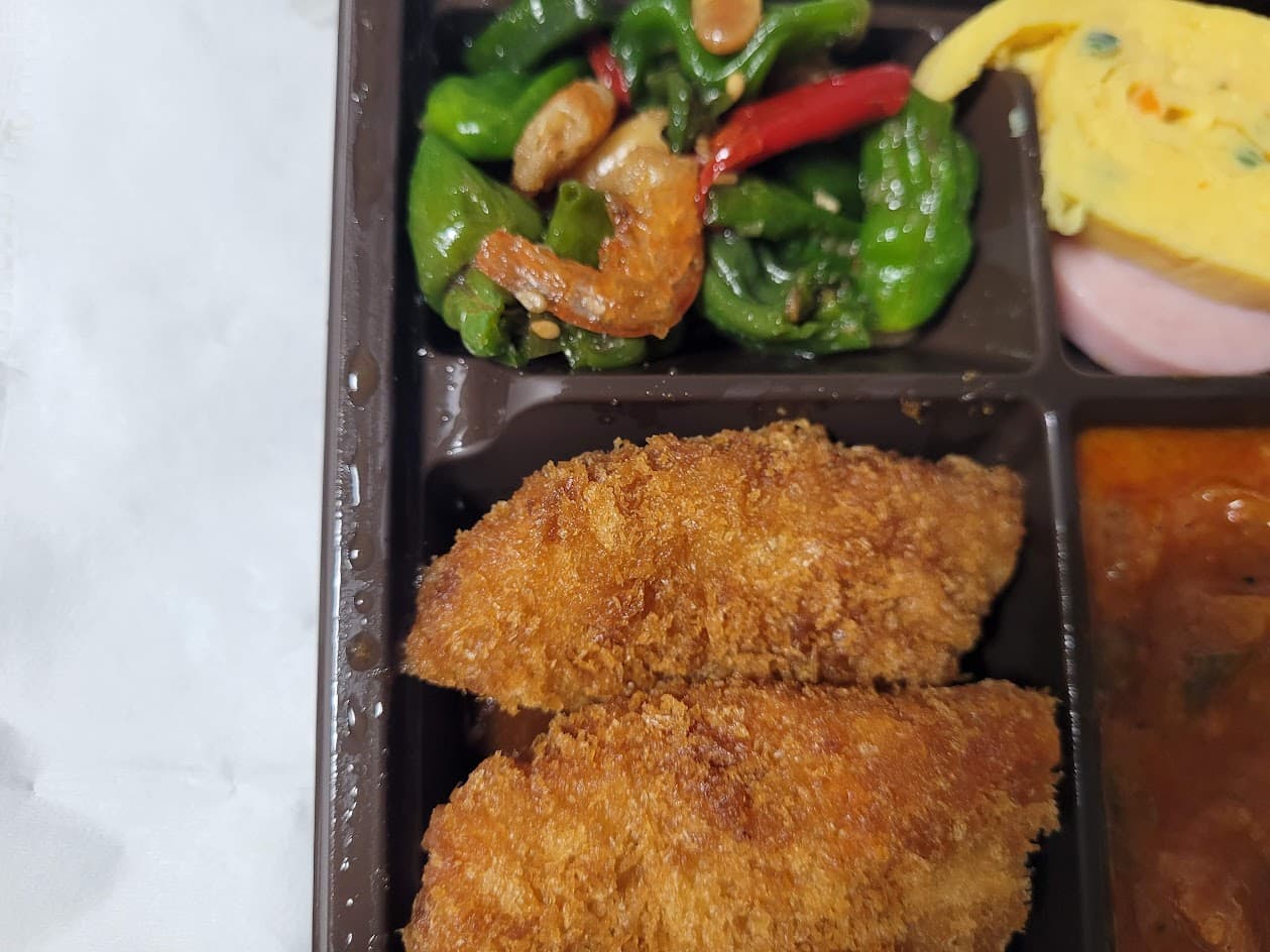 돈까스 클로즈업