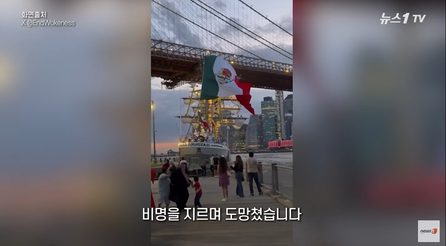 거대 범선과 충돌 사건의 여파