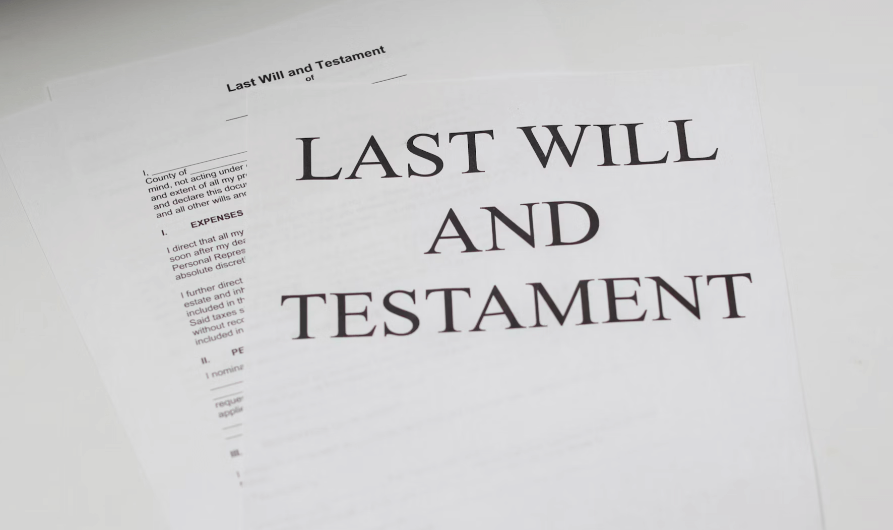 비혼자를 위한 유언장 작성법