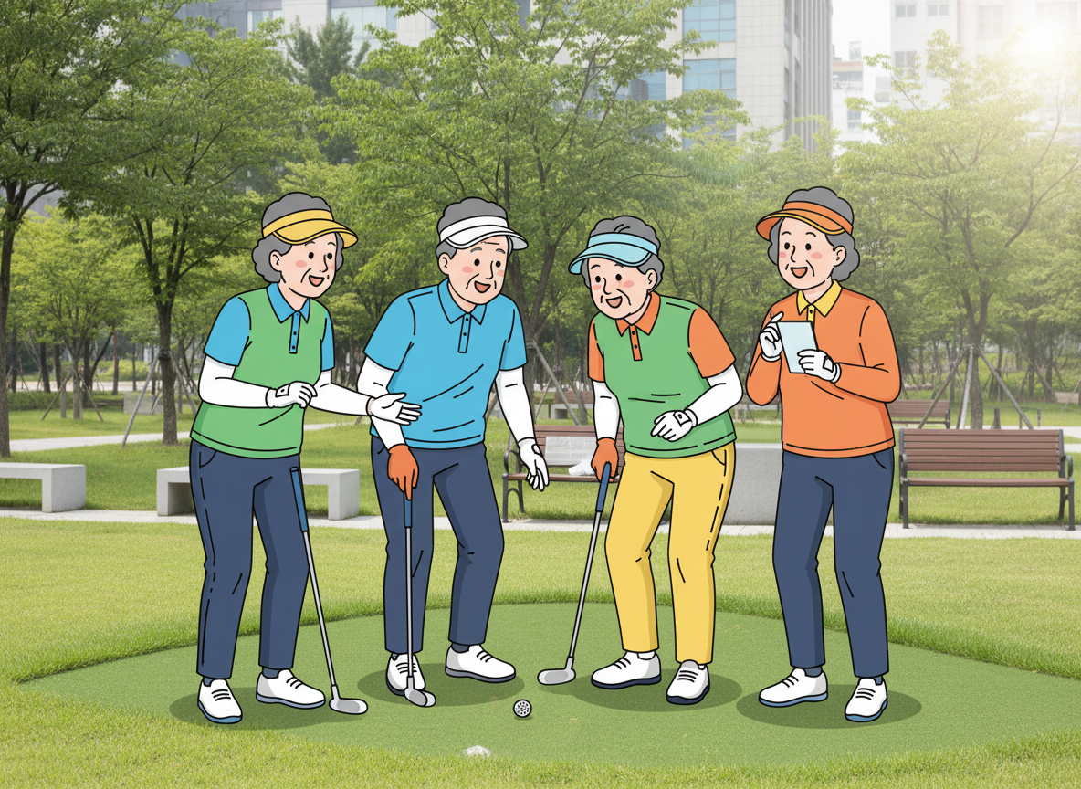 잠실 파크골프장 예약 일정 주차