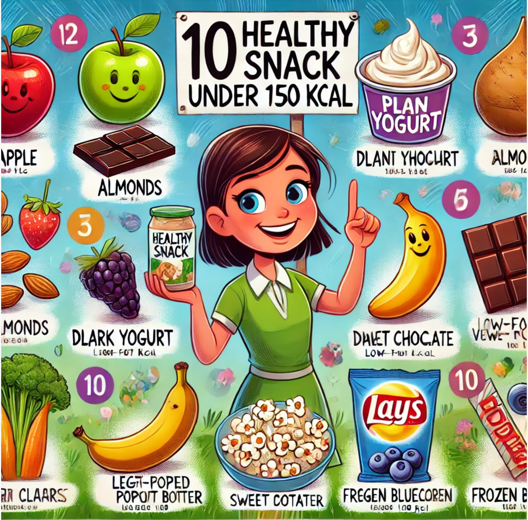 다이어트를 방해하지 않는 건강한 간식